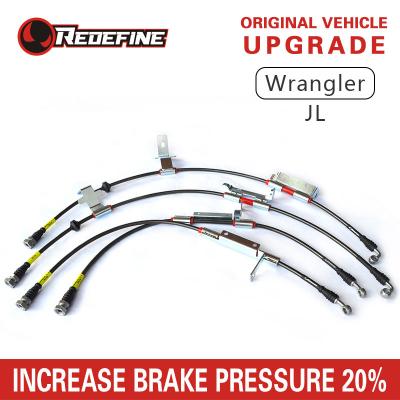 Wrangler JL High Performance Stainless Steel Brake Lines