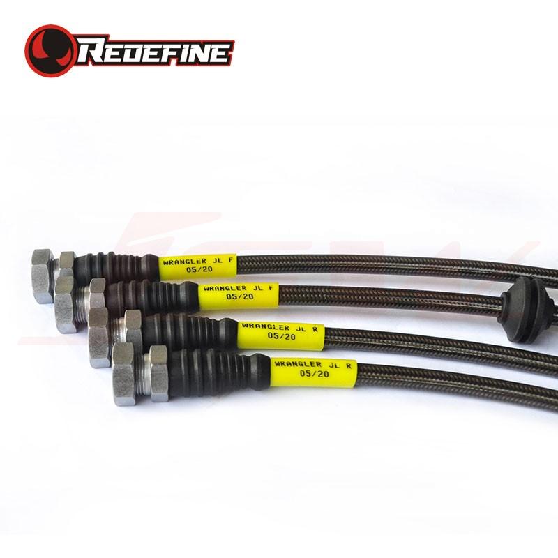 Wrangler JL High Performance Stainless Steel Brake Lines