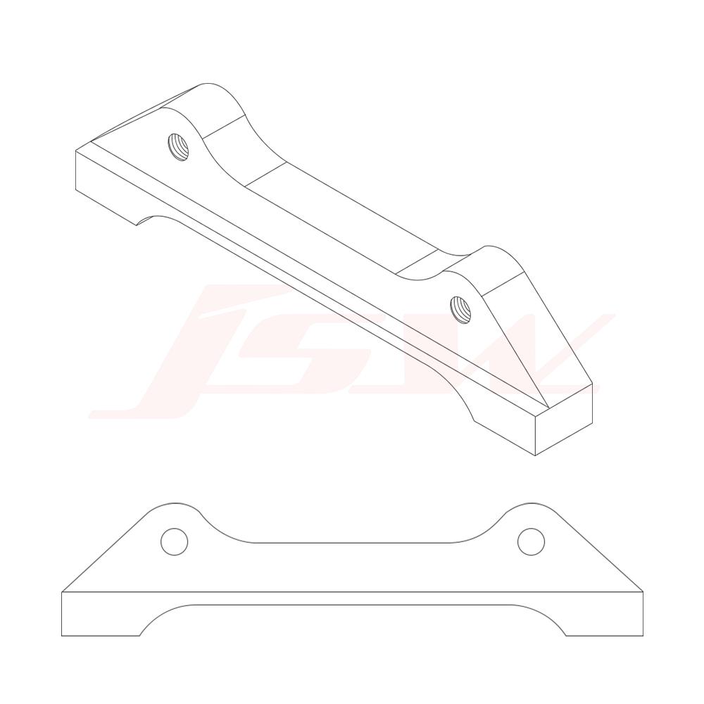 Mounting bracket illustration