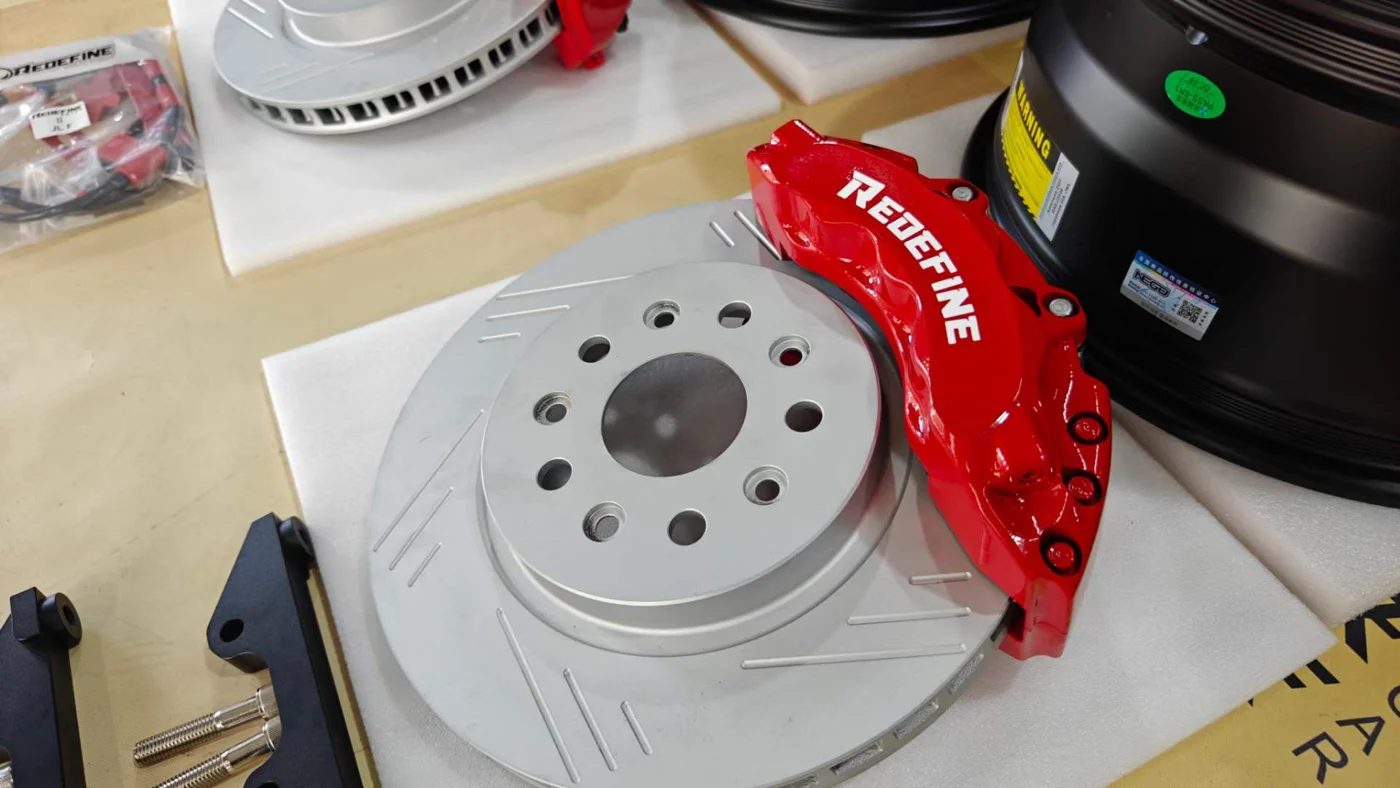 Jeep Wrangler RF610 brake upgrade